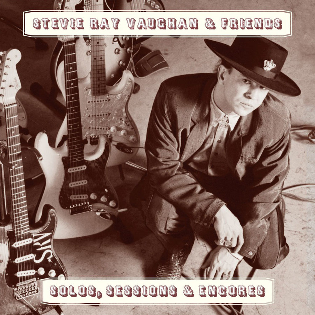 STEVIE RAY VAUGHAN & FRIENDS - Solos, Sessions & Encores (2023 Reissue) - 2LP - 180g Translucent Blue Vinyl [DEC 8]