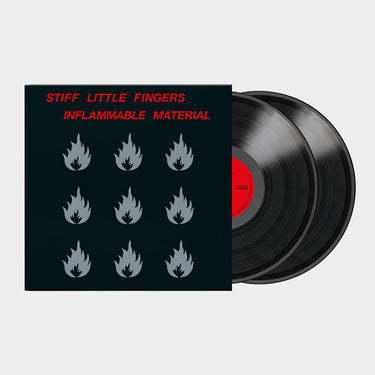 STIFF LITTLE FINGERS - Inflammable Material (2025 Remaster - Expanded Edition) - 2LP - Black Vinyl