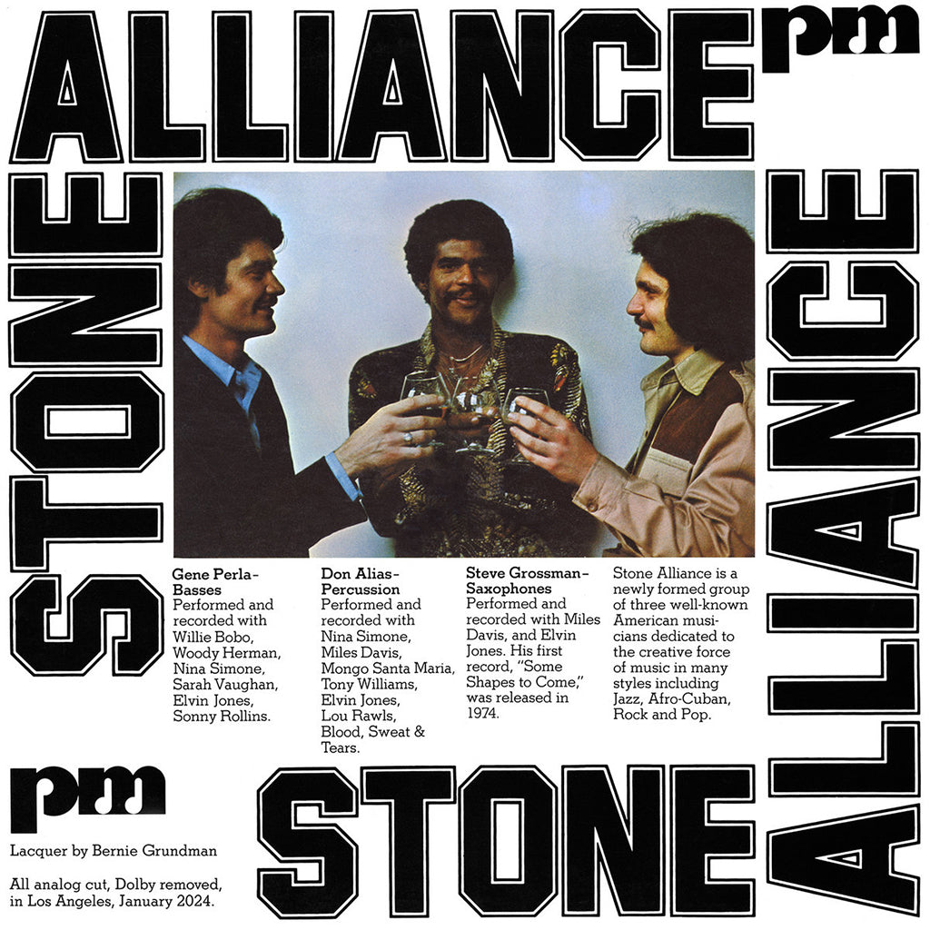 STONE ALLIANCE - Stone Alliance (Reissue) - LP - Vinyl [DEC 6]