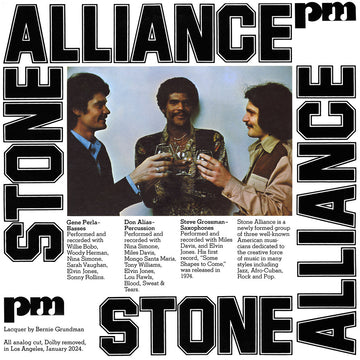 STONE ALLIANCE - Stone Alliance (Reissue) - LP - Vinyl [DEC 6]