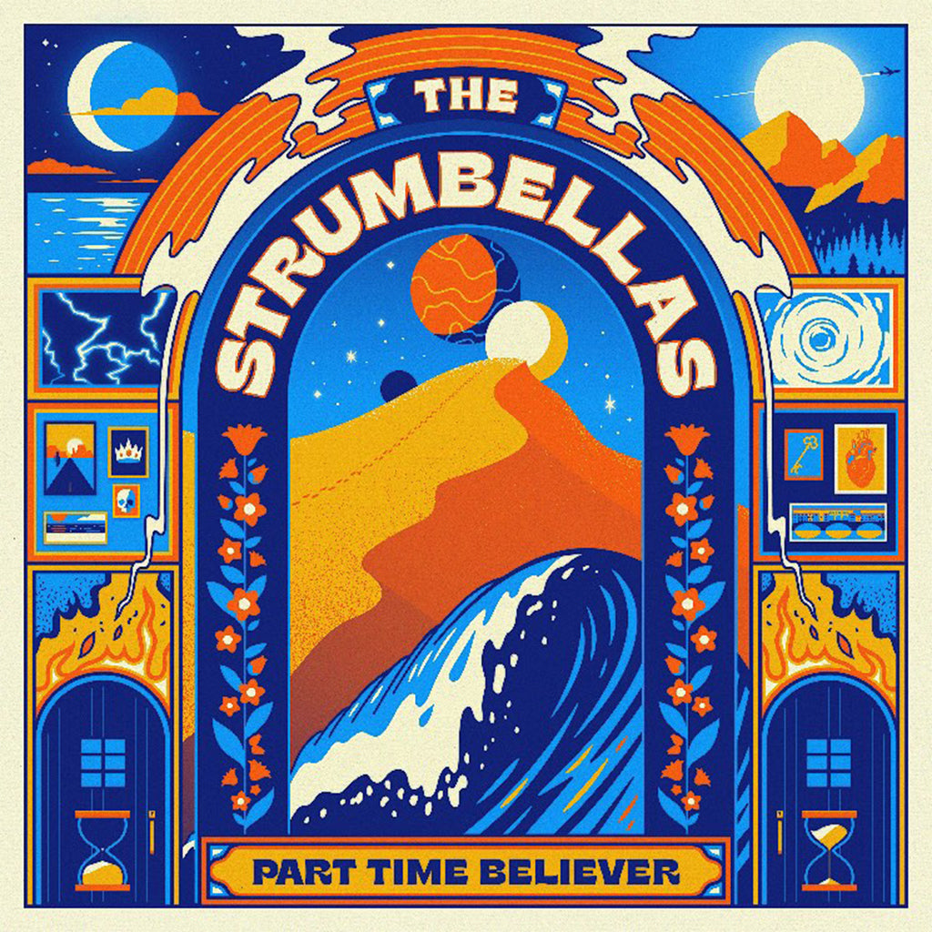 THE STRUMBELLAS - Part Time Believer - LP - Orange and Yellow Splatter Vinyl [OCT 25]