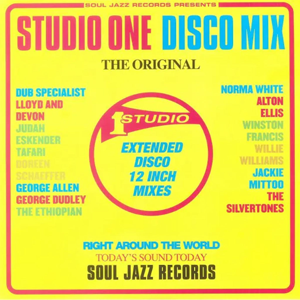 VARIOUS - Studio One Disco Mix (2024 Soul Jazz Repress) - 2LP - Vinyl