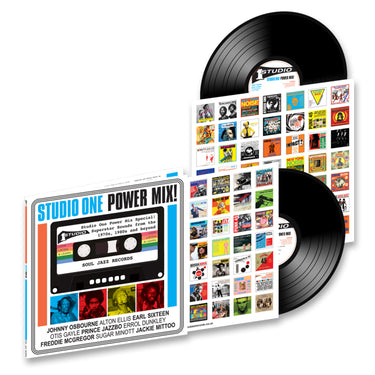 VARIOUS - Studio One Power Mix! (Soul Jazz Records Presents) - 2LP - Black Vinyl