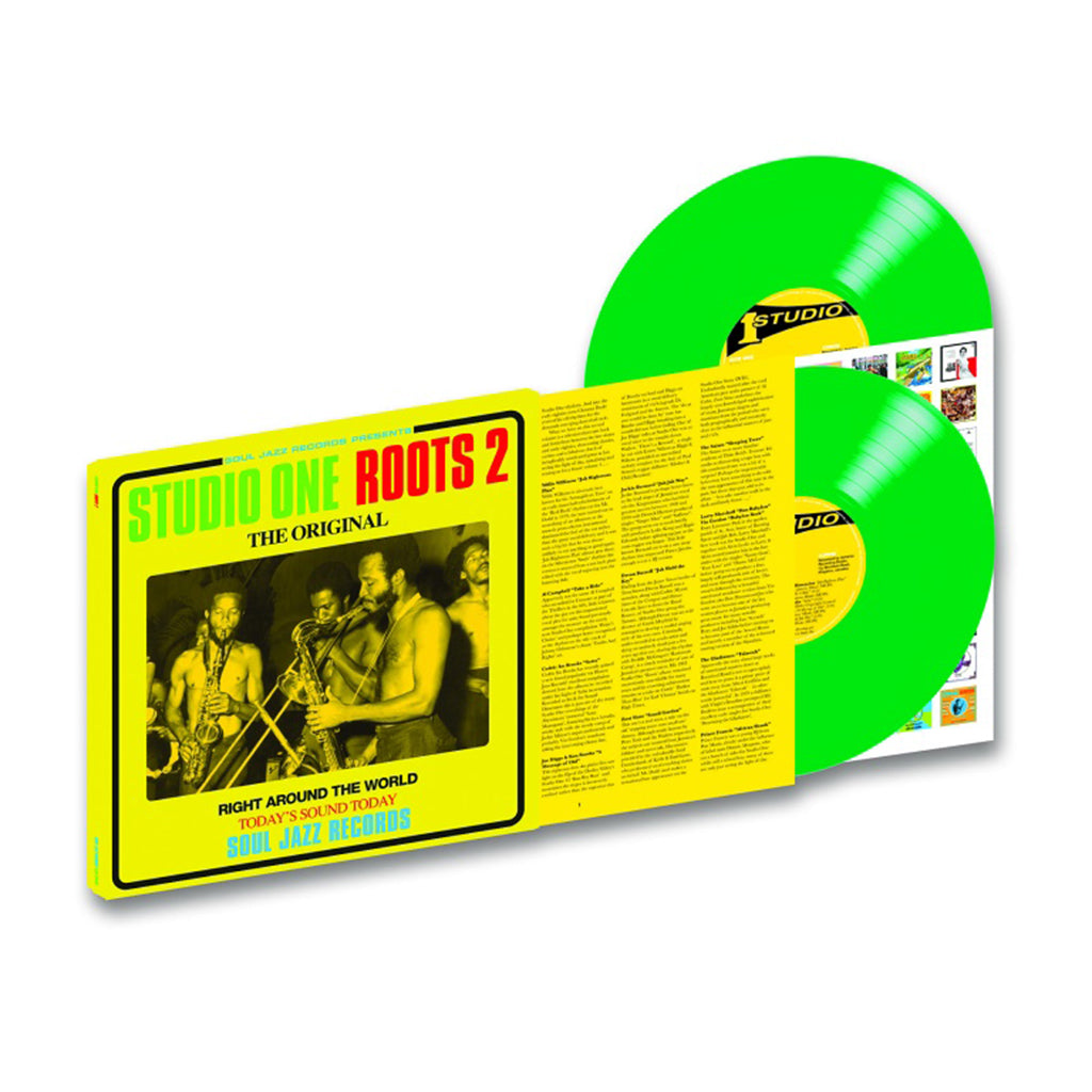VARIOUS - Studio One Roots Volume 2 - 2LP - Green Vinyl