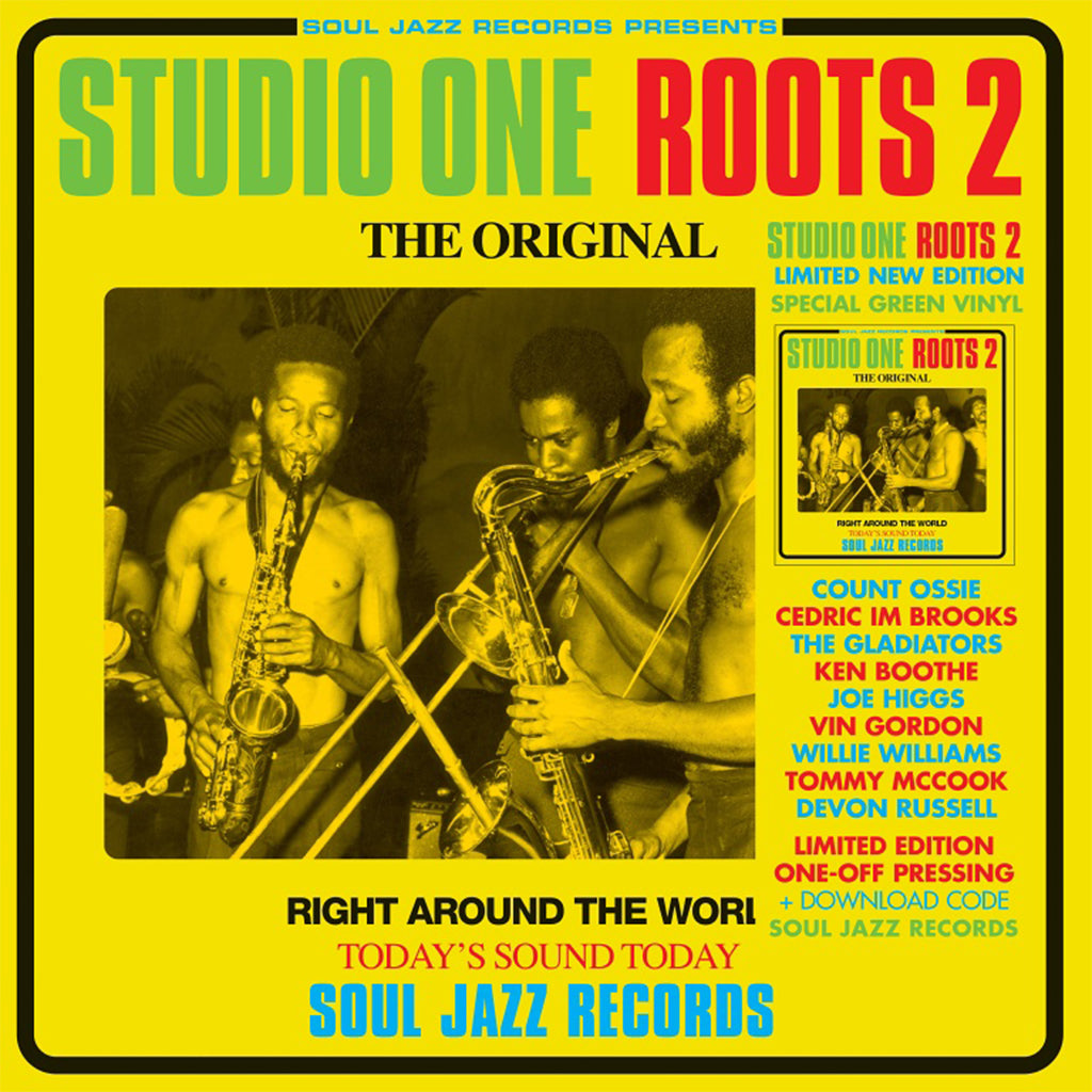 VARIOUS - Studio One Roots Volume 2 - 2LP - Green Vinyl