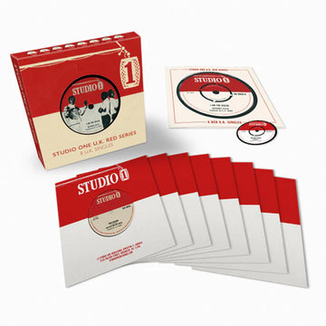 VARIOUS - Studio One U.K. Red Series - 8 x 7" - Vinyl Box Set