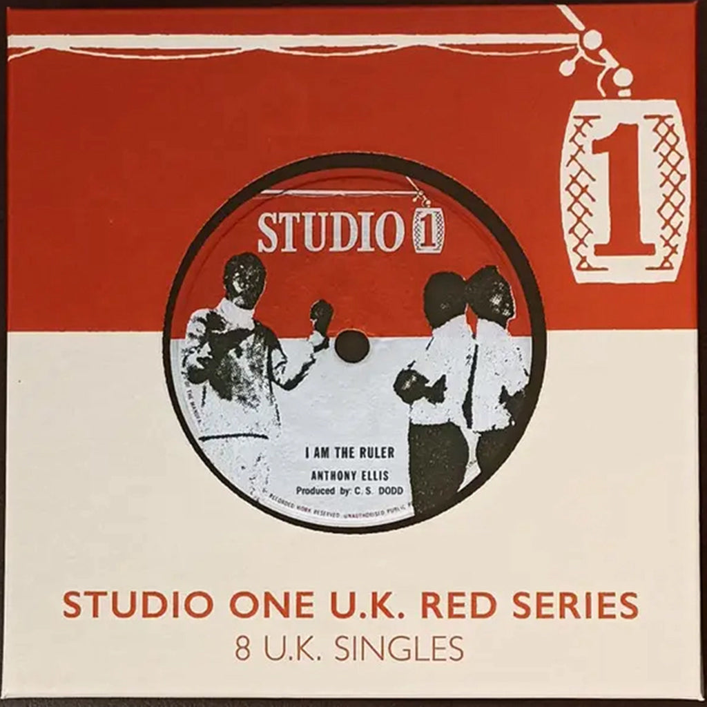 VARIOUS - Studio One U.K. Red Series - 8 x 7" - Vinyl Box Set