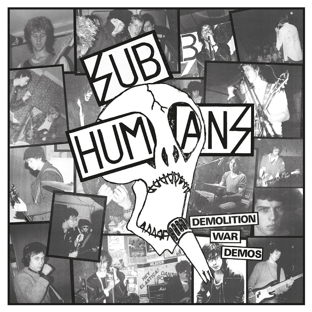 SUBHUMANS - Demolition War Demos (w/ Poster) - 2LP - Gatefold Black Vinyl [DATE TBC]