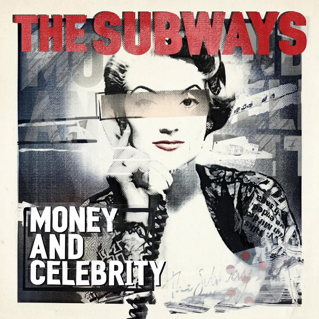 THE SUBWAYS - Money And Celebrity [National Album Day 2024] - LP - Red and White Split Colour Vinyl [NAD 24]