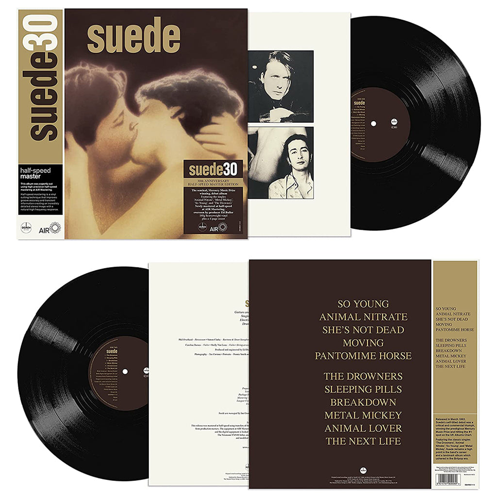 SUEDE - Suede - 30th Anniversary Half-Speed Master Edition (w/ Obi Strip & Booklet) - LP - 180g Vinyl