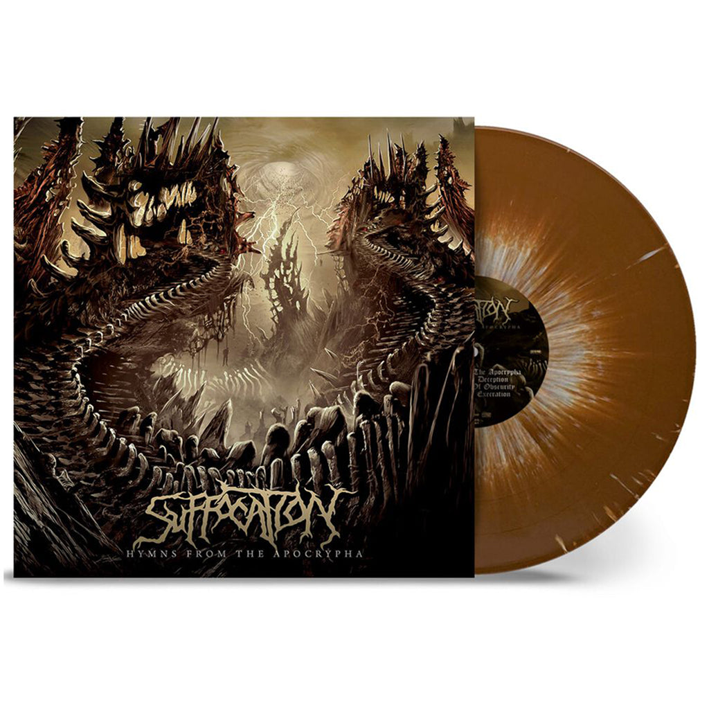 SUFFOCATION - Hymns From The Apocrypha - LP - Brown with White Splatter Vinyl