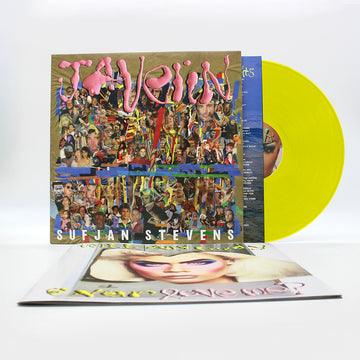 SUFJAN STEVENS - Javelin (w/ 48-page Booklet) - LP - Lemonade Colour Vinyl