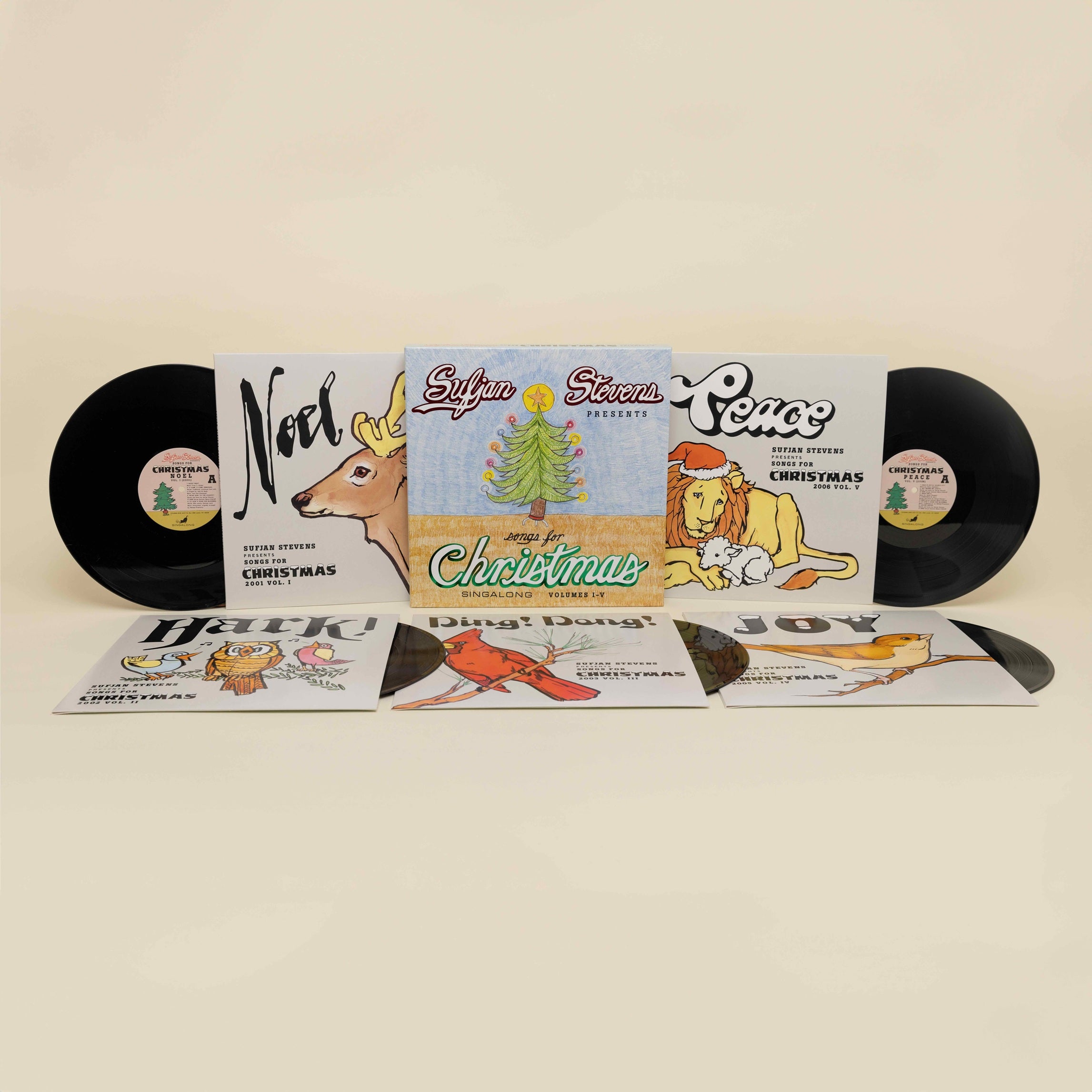 SUFJAN STEVENS - Songs For Christmas (Repress) - 5LP - Deluxe