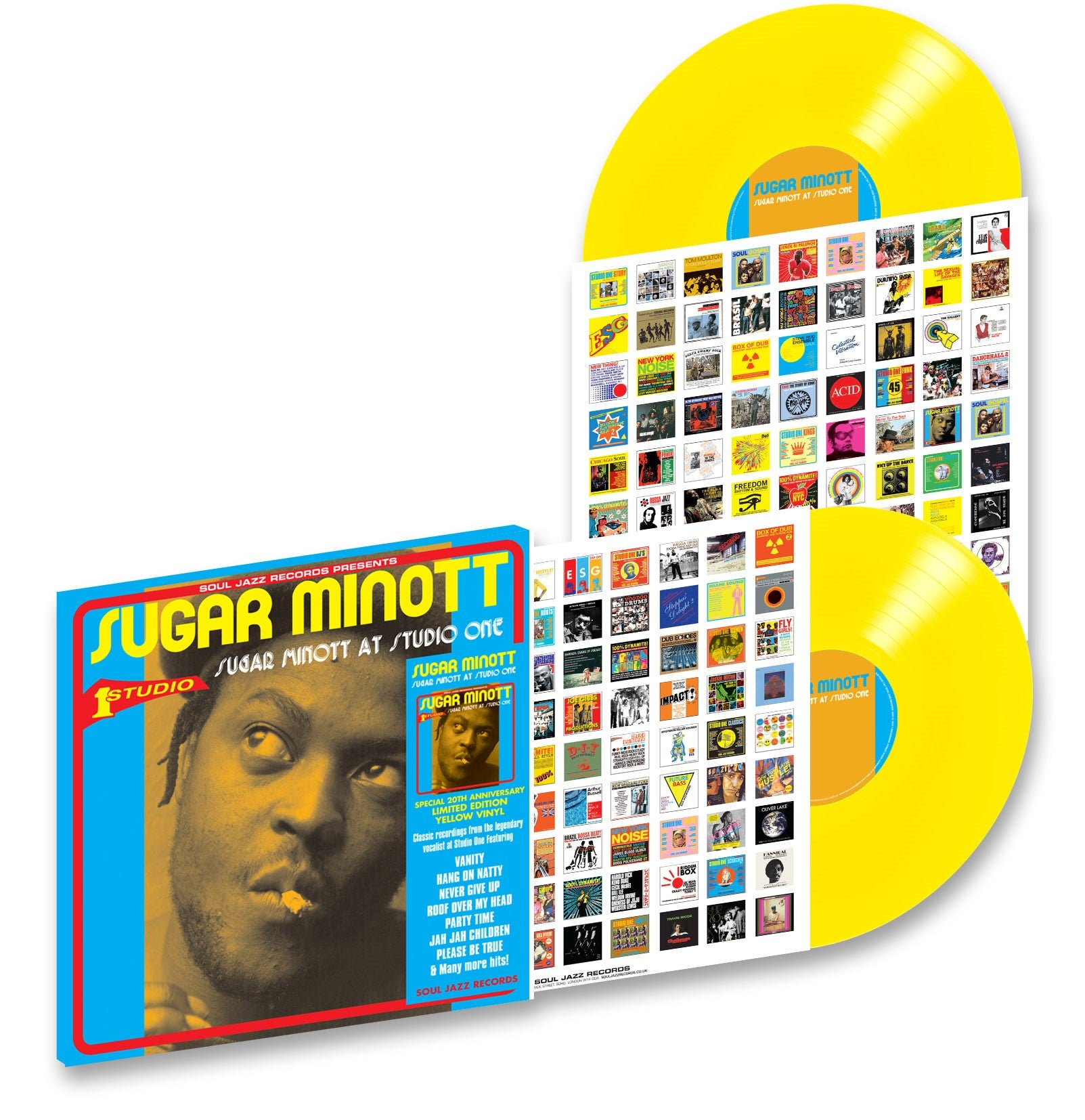 Sugar Minott - Sugar Minott At Studio One (20th Anniversary Edition) - 1LP - Black Vinyl  [Record Store Day 2025]