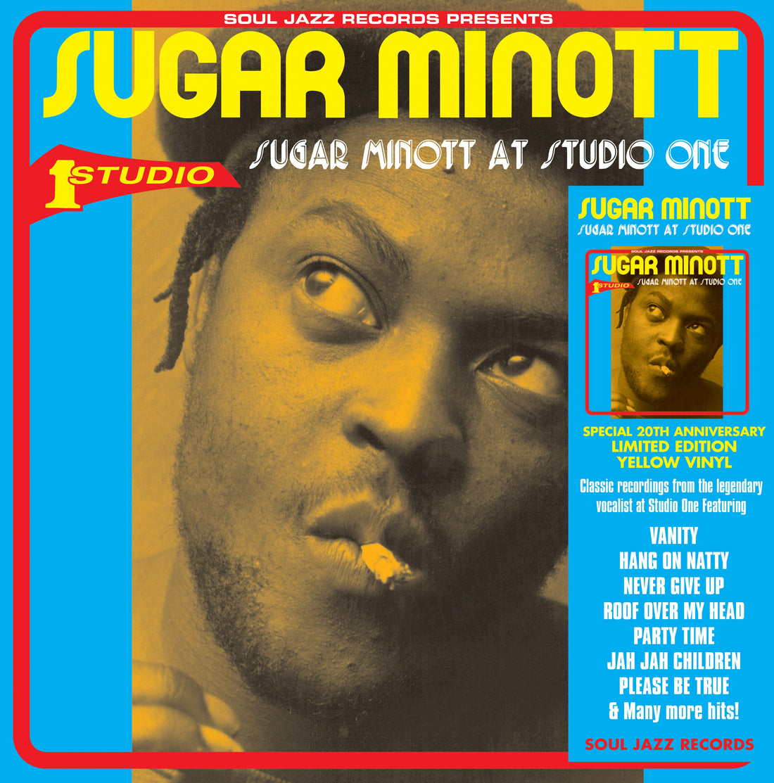 Sugar Minott - Sugar Minott At Studio One (20th Anniversary Edition) - 1LP - Black Vinyl  [Record Store Day 2025]