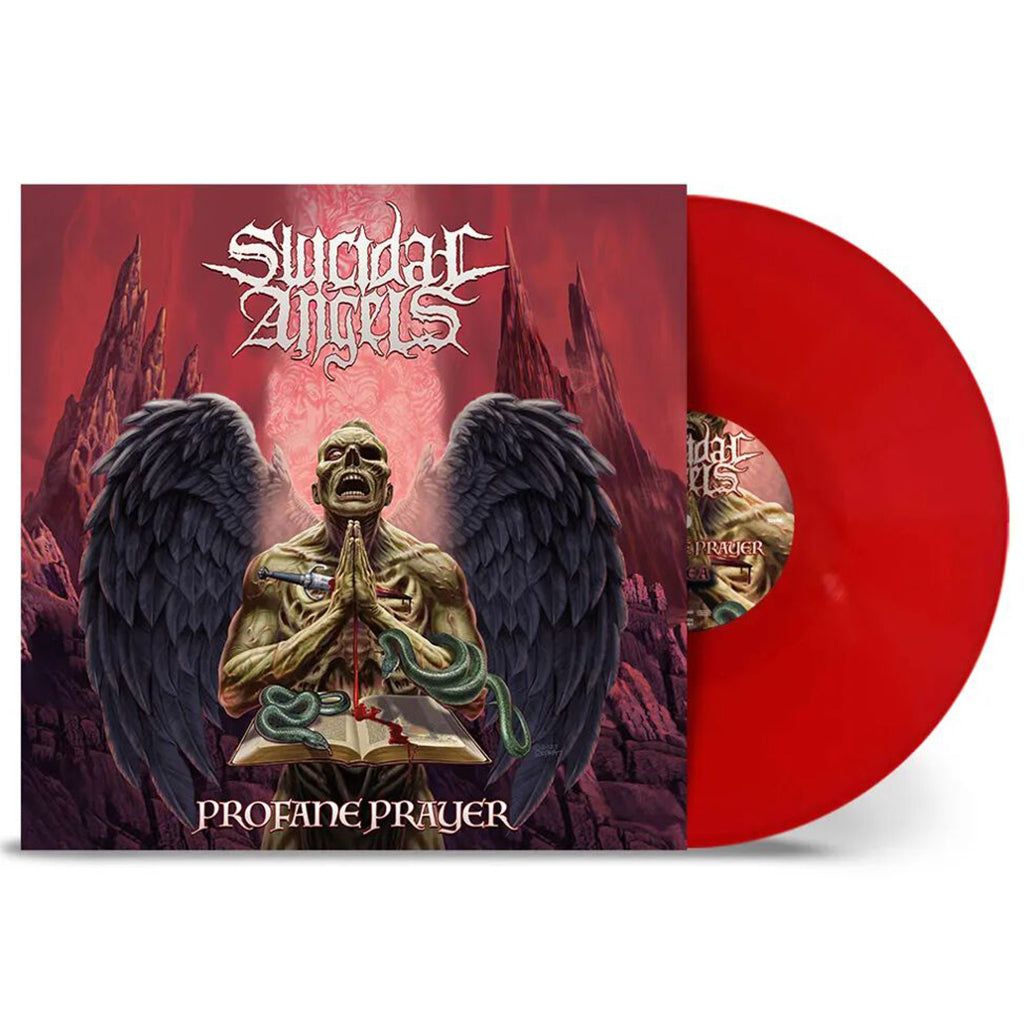 SUICIDAL ANGELS - Profane Prayer - LP - Gatefold Solid Red Vinyl
