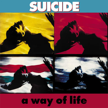 SUICIDE - A Way Of Life (35th Anniversary Remastered w/ Art Card & 2 Bonus Tracks) - LP - Transparent Blue Vinyl