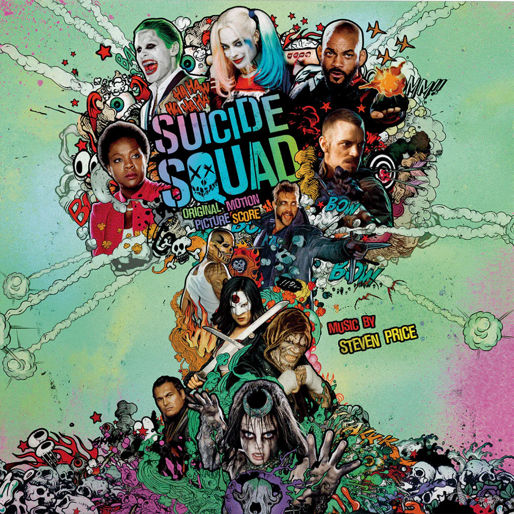 STEVEN PRICE - Suicide Squad - Original Soundtrack (Repress) - 2LP - 180g Random Coloured Vinyl [APR 25]