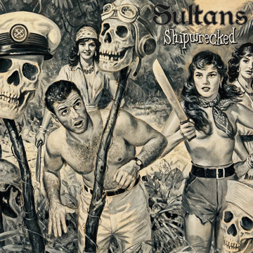 SULTANS - Shipwrecked (Remastered w/ 4 Bonus tracks) - LP - Splatter Vinyl [SEP 5]