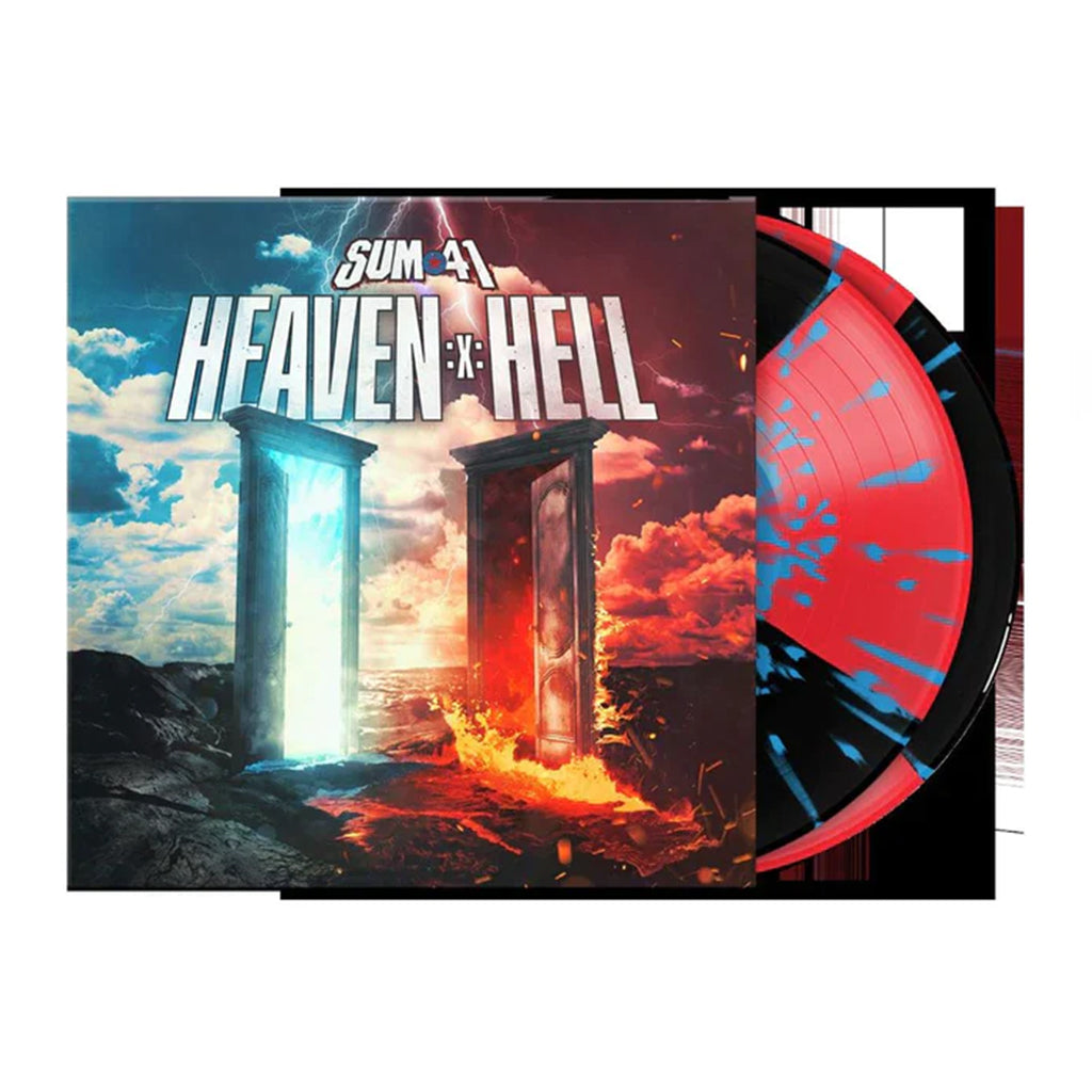 SUM 41 - Heaven :X: Hell (RSD Stores Exclusive) - 2LP - Quad Red / Black with Blue Splatter Vinyl