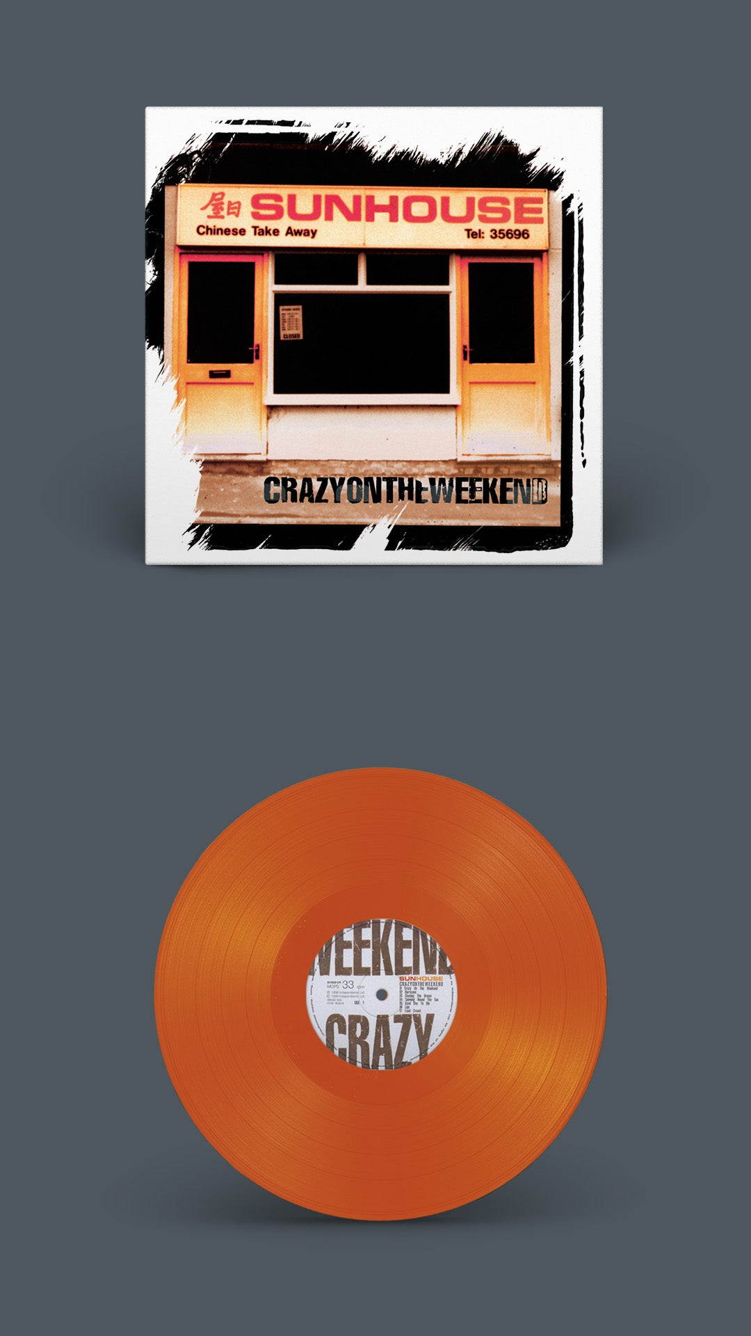 Sunhouse - Crazy On The Weekend - 1LP - Orange Vinyl  [Record Store Day 2025]