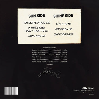 SUNSHINE - Give It To Me (Irish Soul, Disco & Boogie 1977-1983) - LP - Vinyl