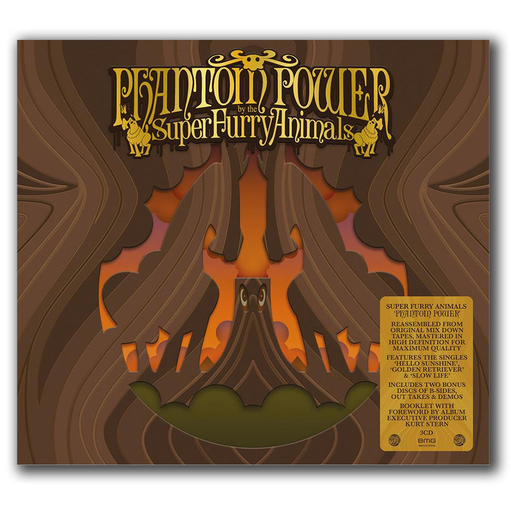SUPER FURRY ANIMALS - Phantom Power (20th Anniversary Deluxe Edition) - 3CD