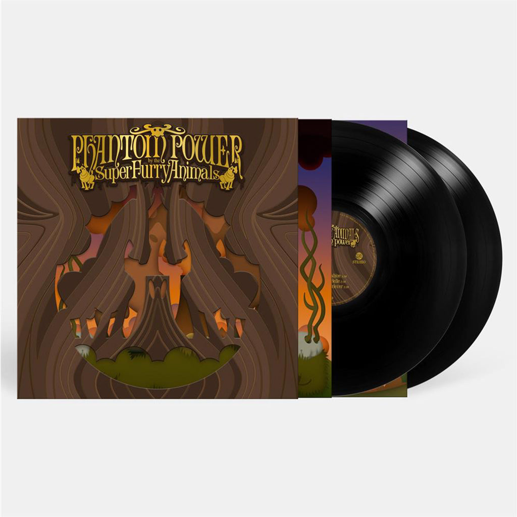 SUPER FURRY ANIMALS - Phantom Power (20th Anniversary Remastered Edition w/ Die-Cut Sleeve) - 2LP - Vinyl