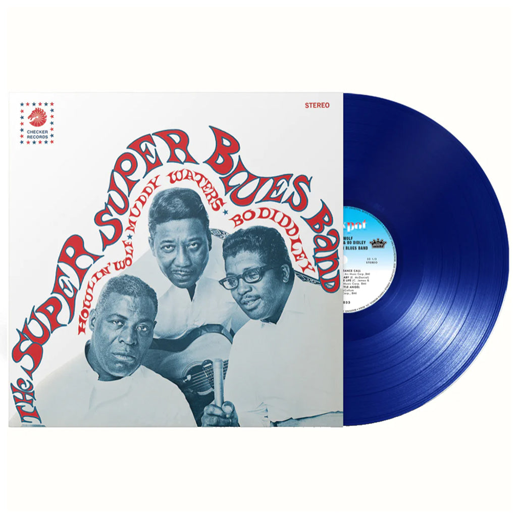 HOWLIN' WOLF / MUDDY WATERS / BO DIDDLEY - The Super Super Blues Band - LP - Blue Vinyl [AUG 4]