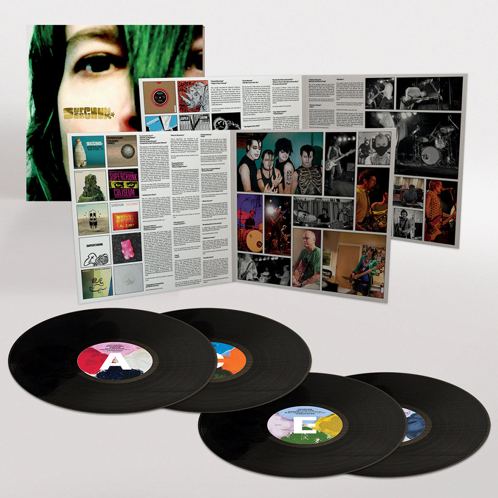 SUPERCHUNK - Misfits and Mistakes: Singles, B-Sides and Strays 2007–2023 (w/ 2 Posters) - 4LP - Slipcase Vinyl Box Set [OCT 27]