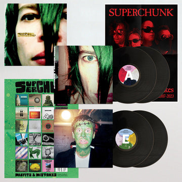 SUPERCHUNK - Misfits and Mistakes: Singles, B-Sides and Strays 2007–2023 (w/ 2 Posters) - 4LP - Slipcase Vinyl Box Set [OCT 27]