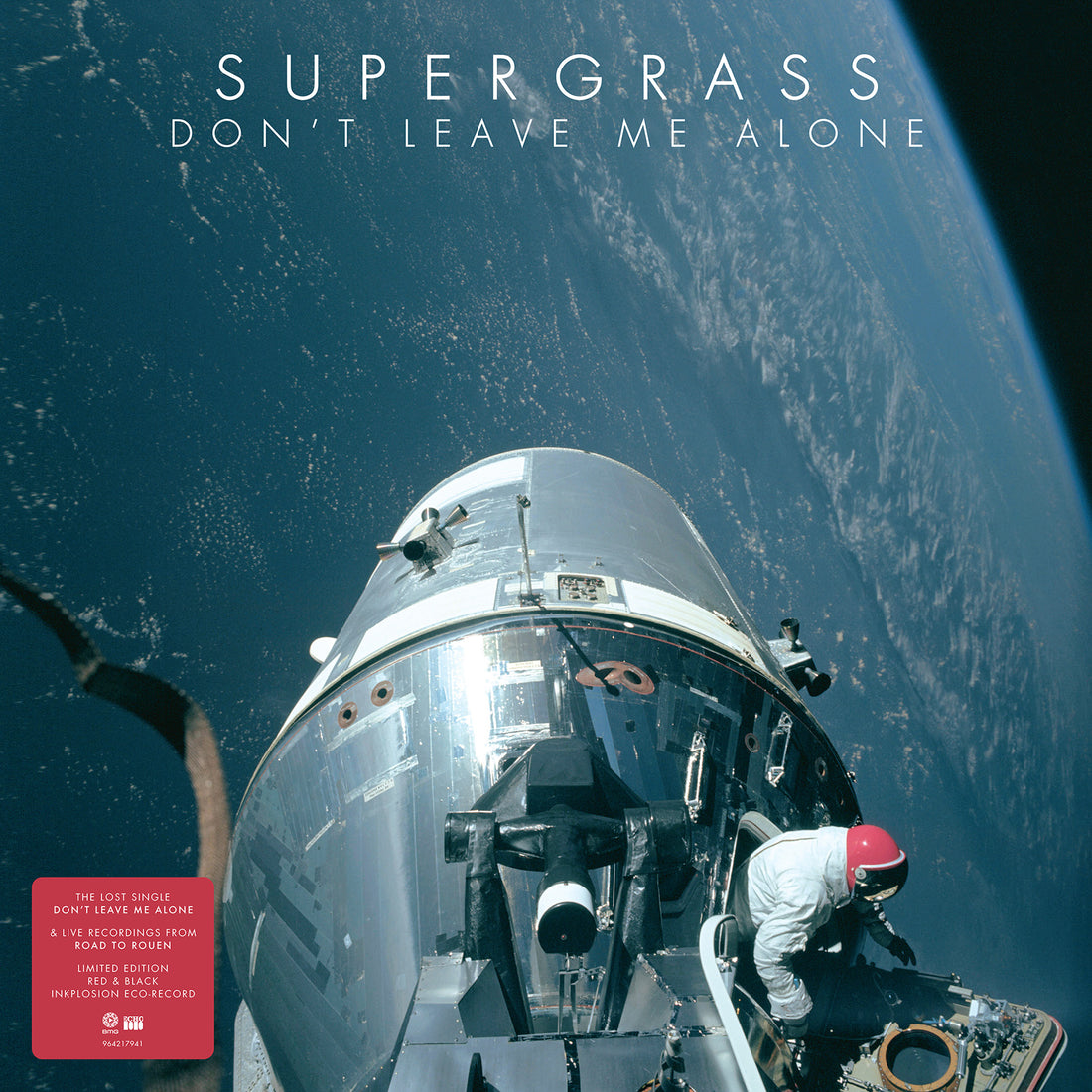 Supergrass - Don't Leave Me Alone - 12" - Limited Edition Red & black Inkplosion Eco Vinyl  [Record Store Day 2026]
