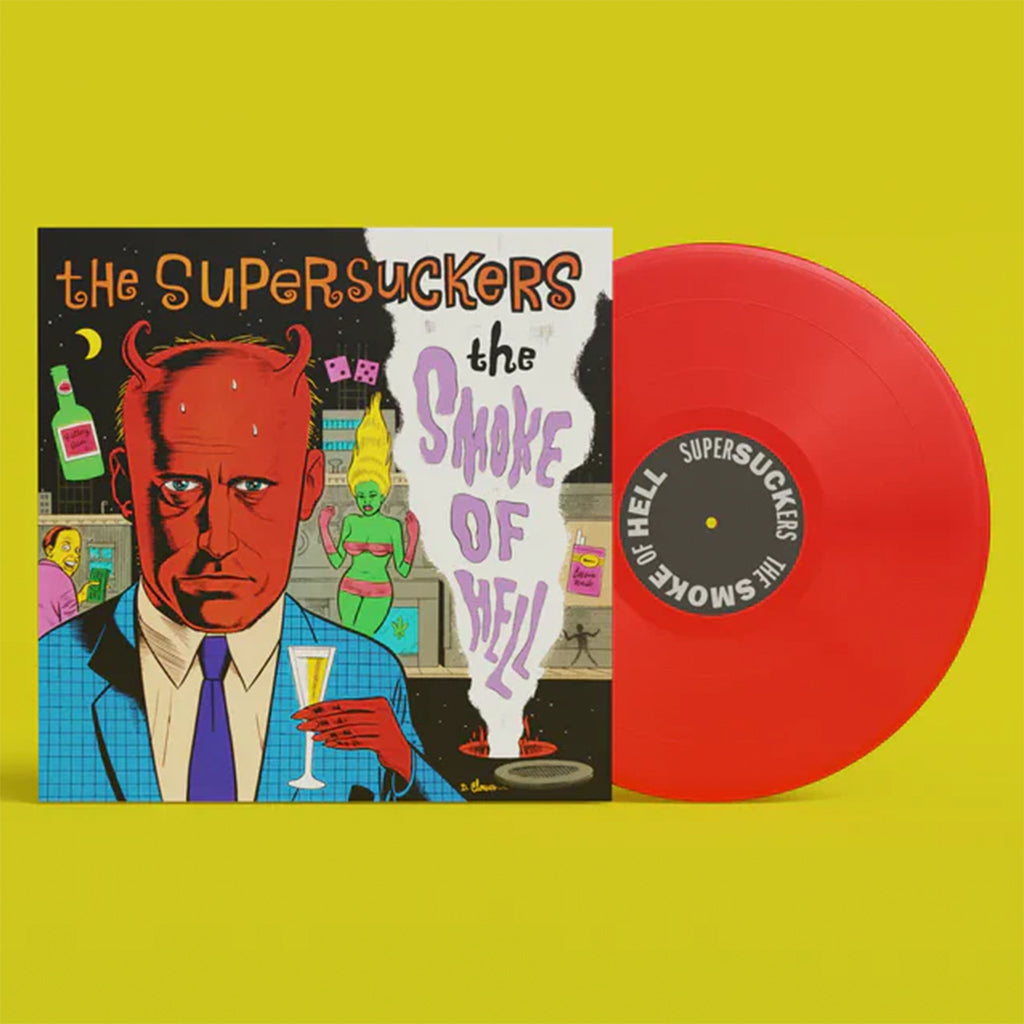 SUPERSUCKERS - The Smoke Of Hell (Loser Edition Reissue) - LP - Opaque Red Vinyl [NOV 22]
