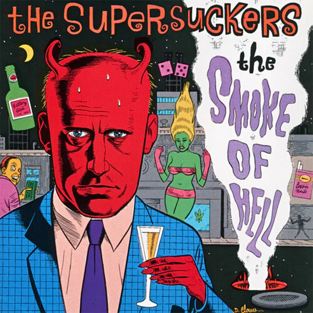 SUPERSUCKERS - The Smoke Of Hell (Loser Edition Reissue) - LP - Opaque Red Vinyl [NOV 22]