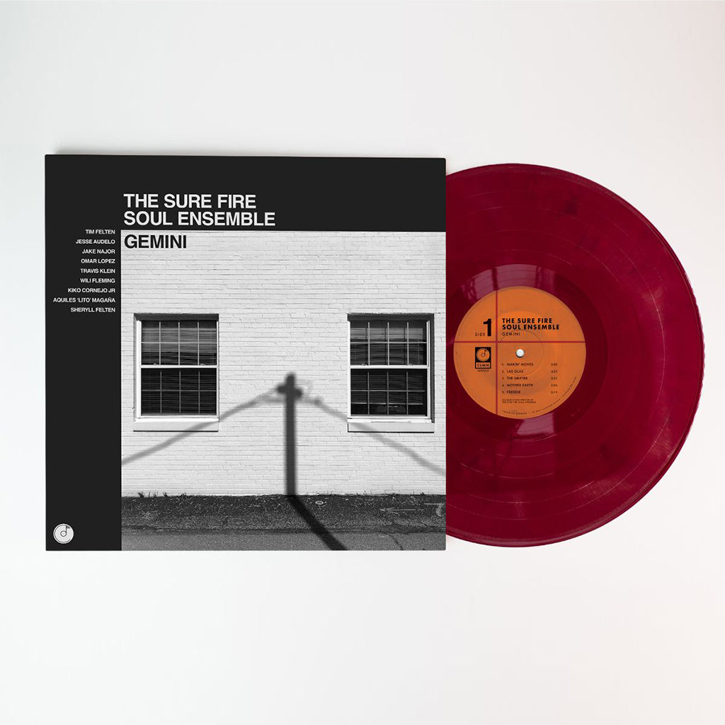 THE SURE FIRE SOUL ENSEMBLE - Gemini - LP - Maroon Vinyl