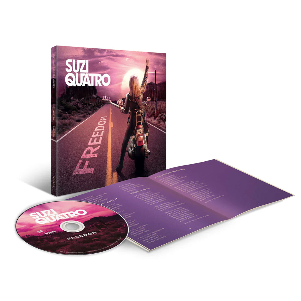 SUZI QUATRO - Freedom (Deluxe w/ bonus track, postcard & alt