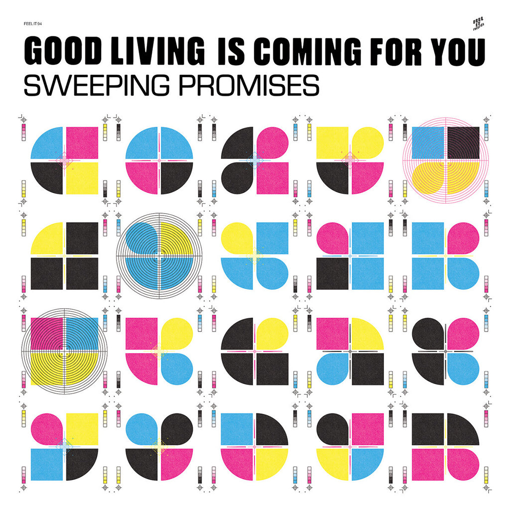 SWEEPING PROMISES - Good Living Is Coming For You (Sub Pop 'Loser Edition') - LP - Ocean Blue Vinyl