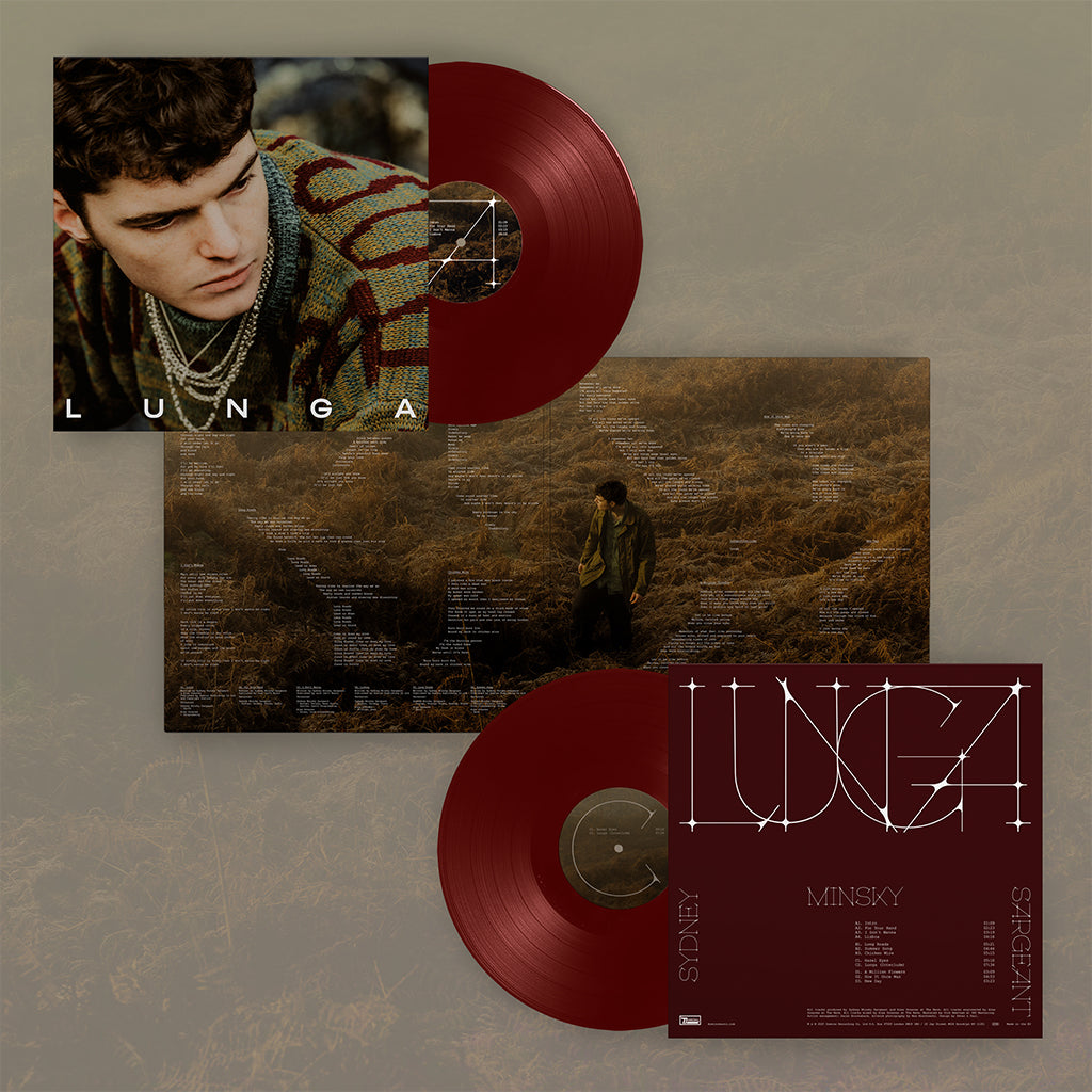 SYDNEY MINSKY SARGEANT - Lunga - 2LP - Oxblood Red BioVinyl [SEP 12]