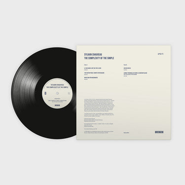 SYLVAIN CHAUVEAU - The Complexity Of The Simple - LP - Vinyl