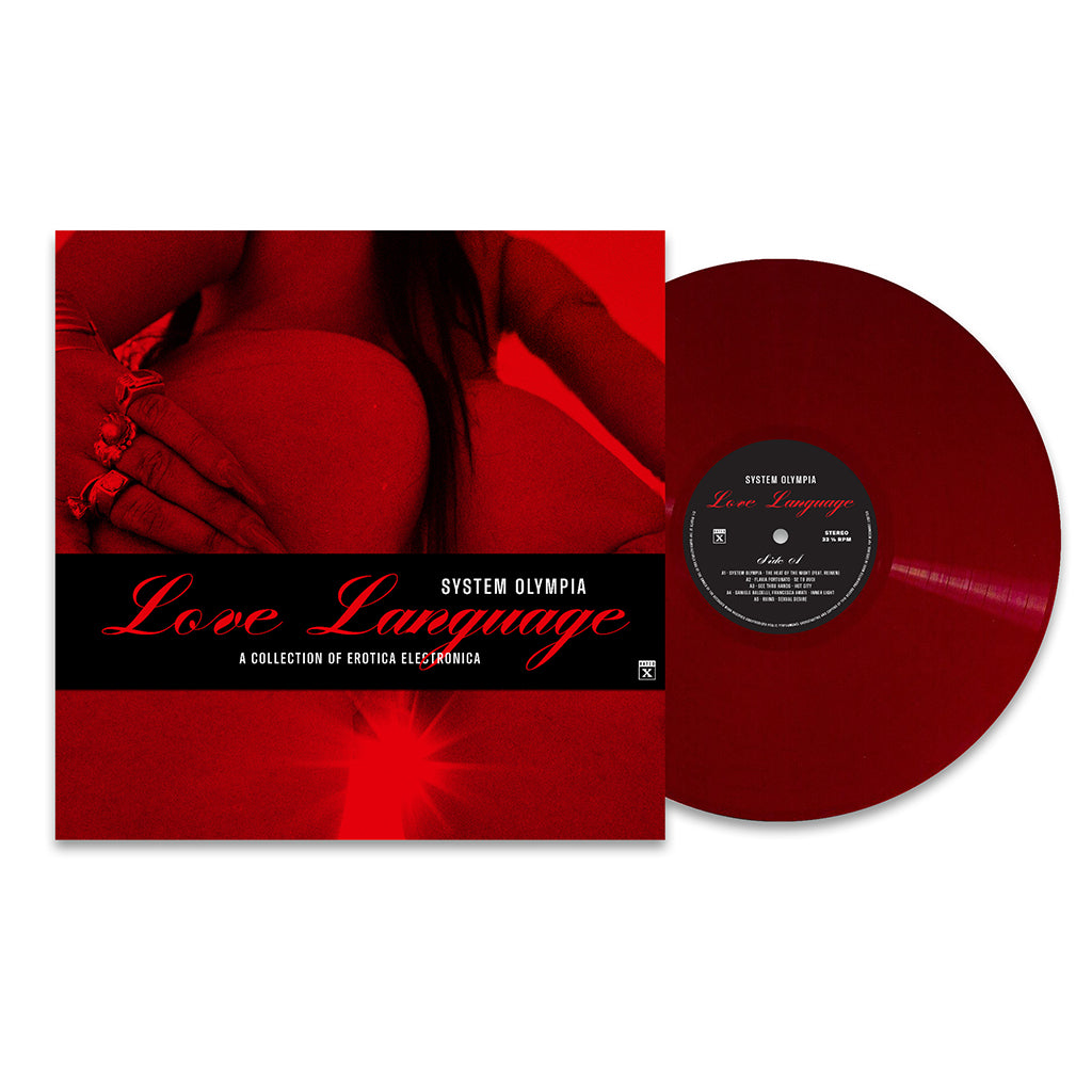 VARIOUS - System Olympia - Love Language (A Collection Of Erotica Electronica) - 2LP - 'Velvet Red' Colour Vinyl [OCT 31]