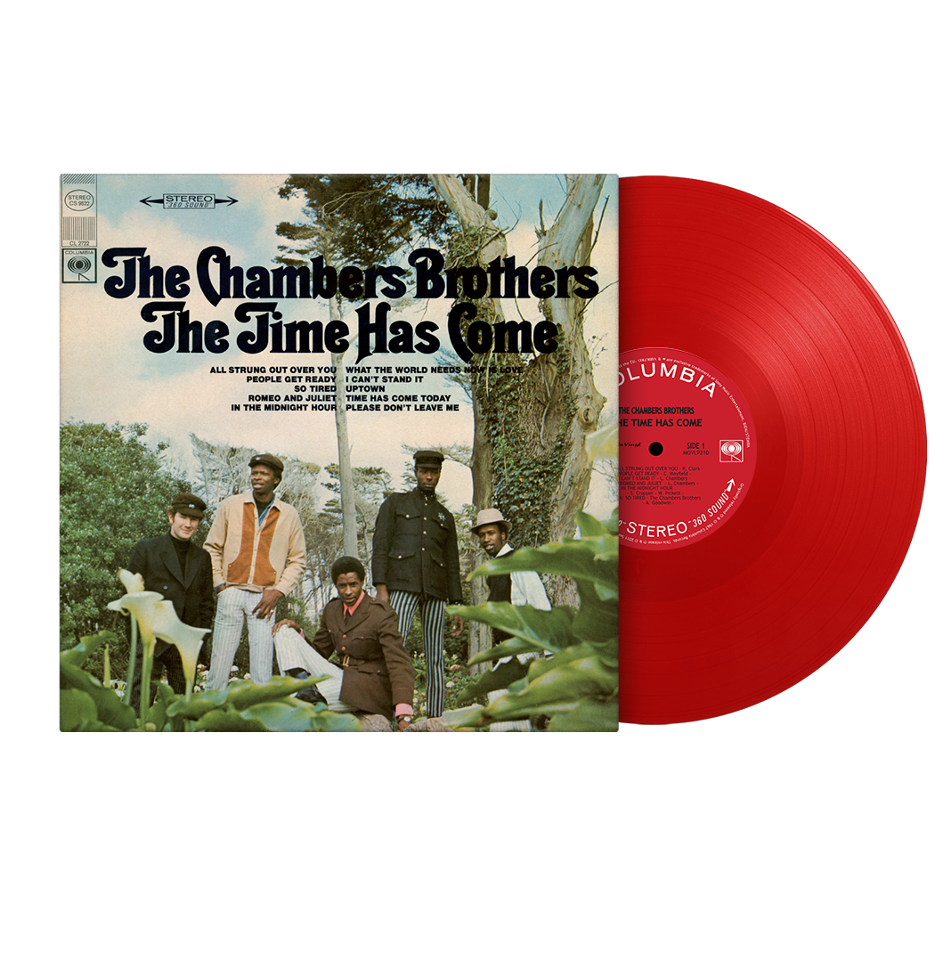 THE CHAMBERS BROTHERS - The Time Has Come - LP - Red Vinyl [JAN 23]