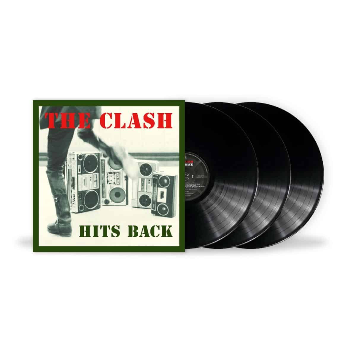 THE CLASH - Hits Back - 3LP - Black Vinyl