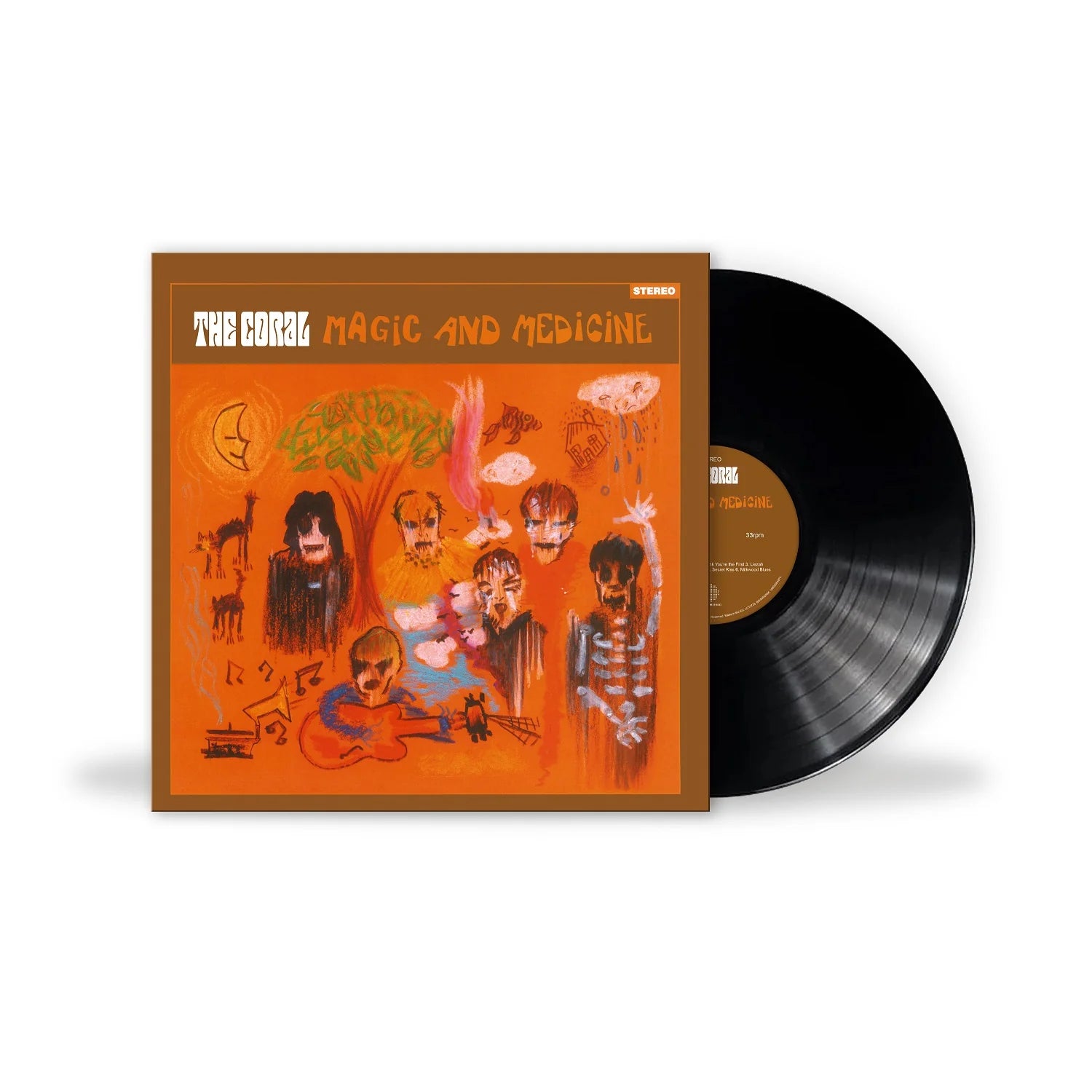 THE CORAL - Magic & Medicine (2025 Reissue) - LP - Black Vinyl [OCT 17]