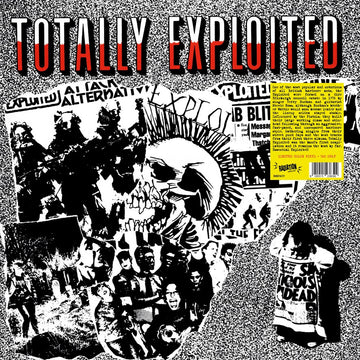 THE EXPLOITED - Totally Exploited (Reissue) - LP - Red Vinyl