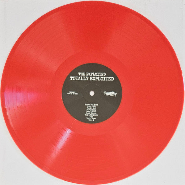 THE EXPLOITED - Totally Exploited (Reissue) - LP - Red Vinyl