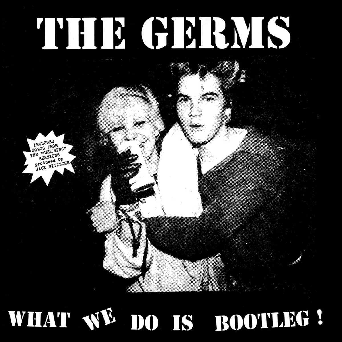 THE GERMS - What We Do Is Bootleg! - LP - Black Vinyl