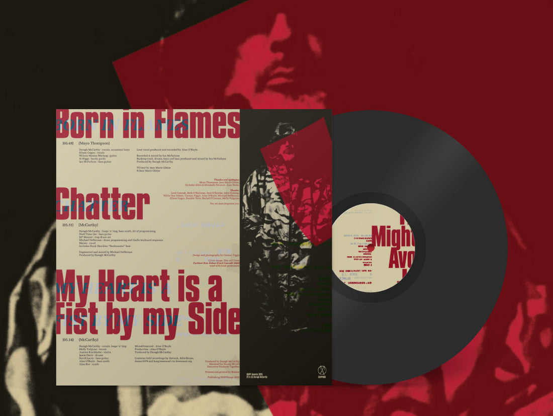 THE MIGHTY AVON JNR - Born in Flames - 12" - Limited Black Vinyl