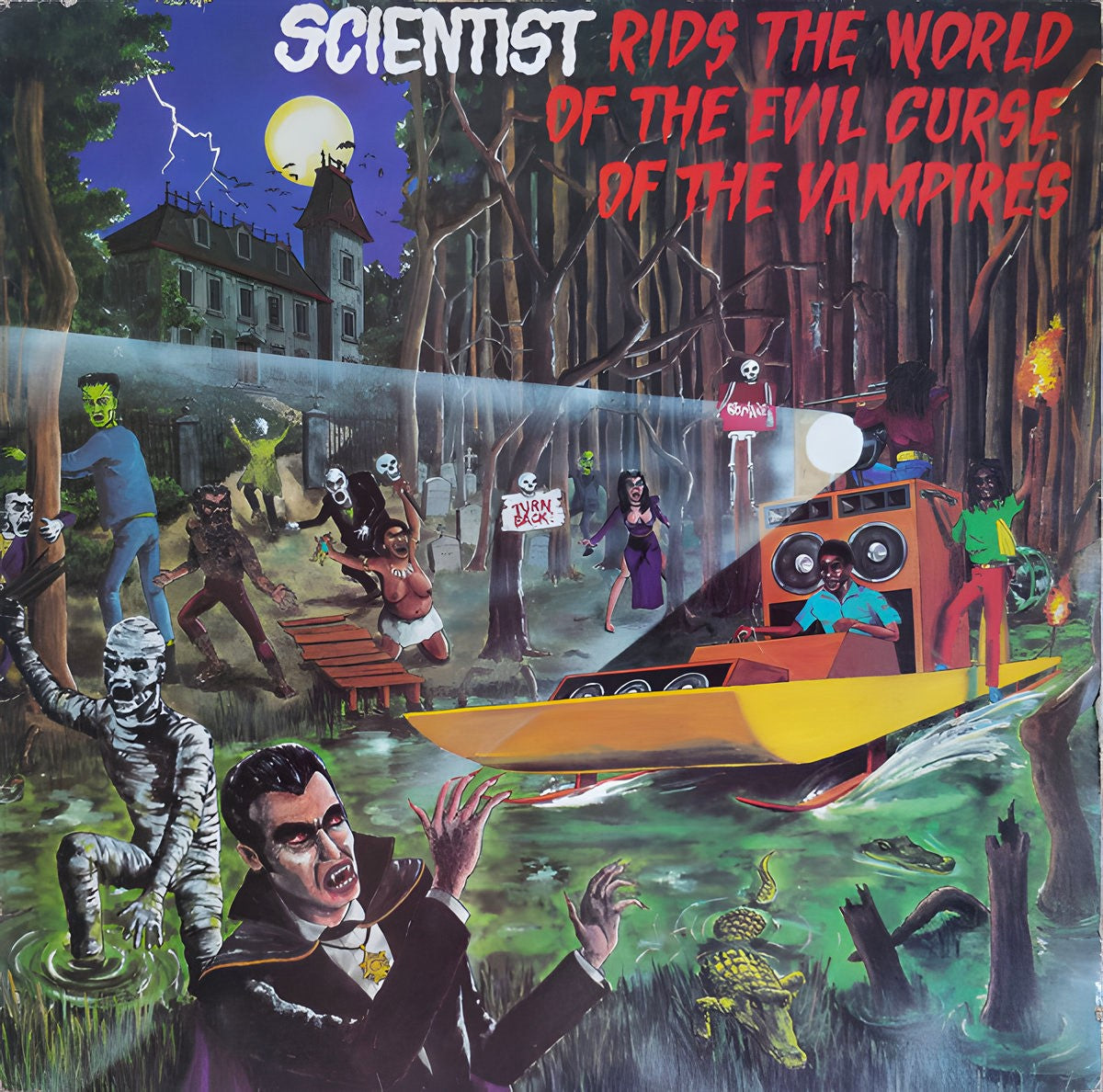 THE SCIENTIST - Rids The World Of The Curse Of Evil Vampires - LP - Vinyl