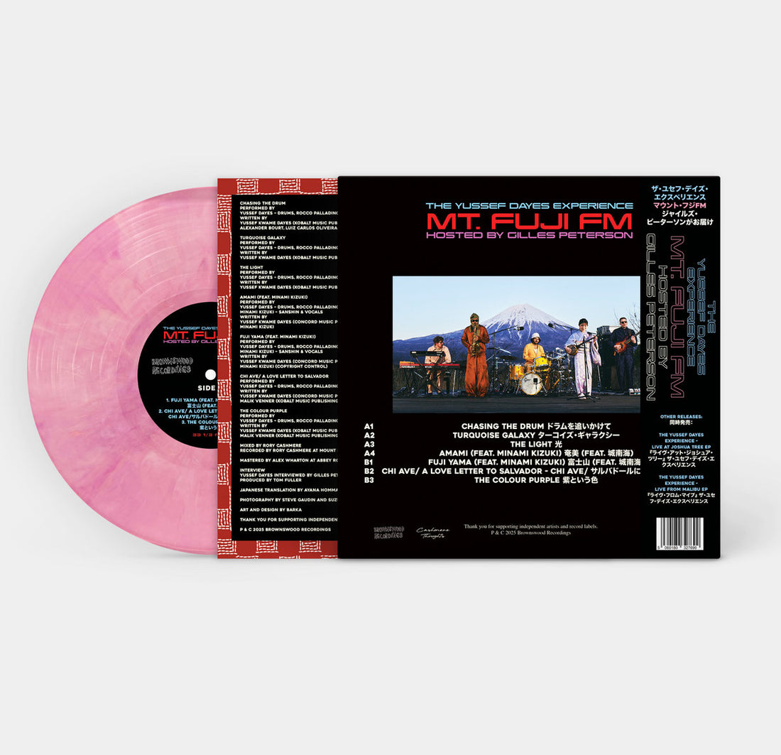 THE YUSSEF DAYES EXPERIENCE - MT. Fuji FM Hosted By Giles Peterson - LP - Marble Shibazakura Pink Vinyl [DEC 5]
