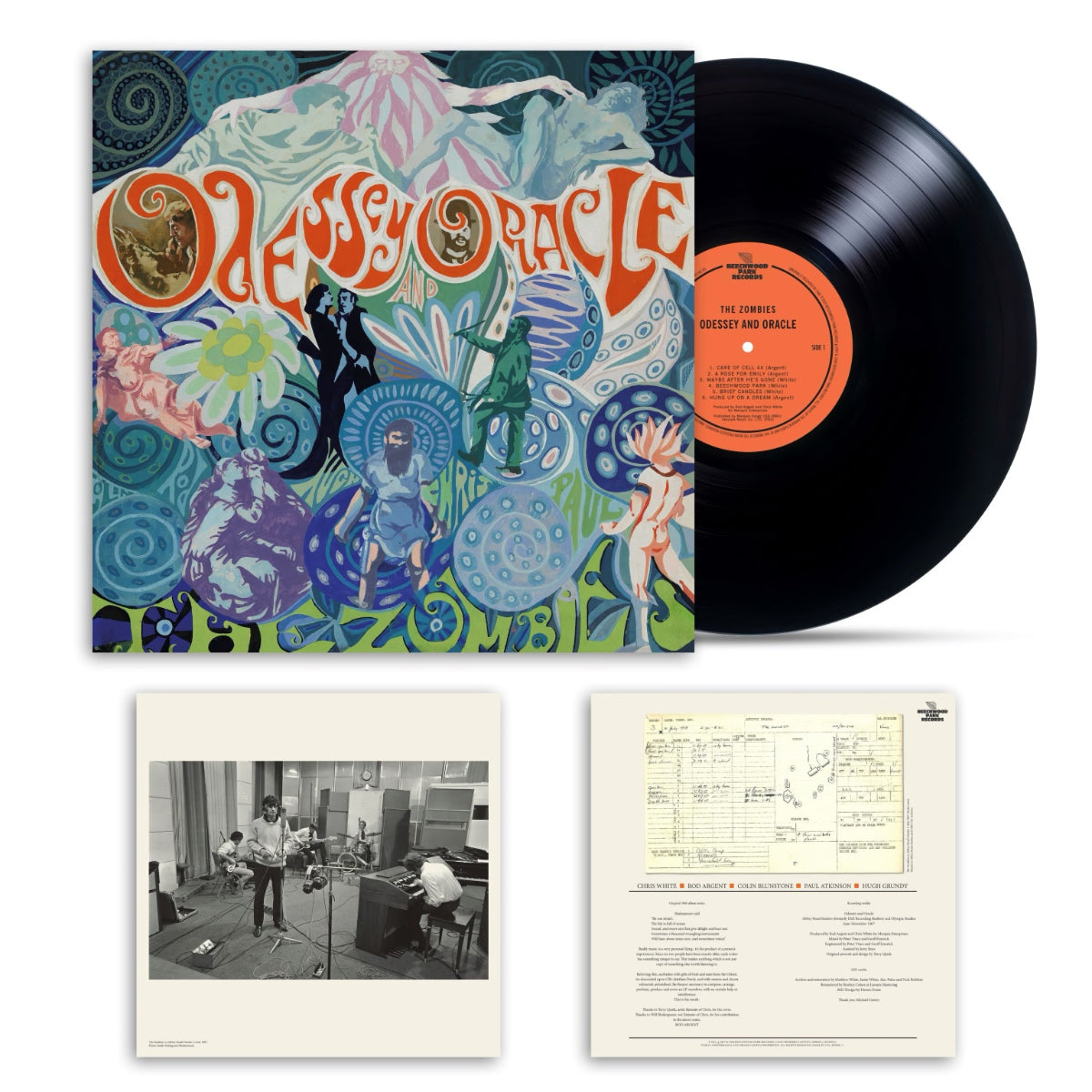 THE ZOMBIES - Odessey And Oracle (Mono Remastered) - LP - Black Vinyl [SEP 26]